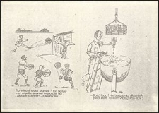 Druk ulotny."Kto więcej strzeli bramek - ten będzie miał większe szanse wyborcze na I Zjeździe Krajowym "Solidarności"