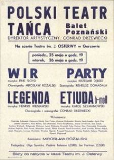 Polski Teatr Tańca. Balet Poznański na scenie Teatru im. J. Osterwy
