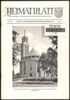 Heimatblatt 2001, nr 22