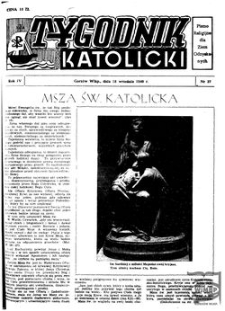 Tygodnik Katolicki 1949, nr 37