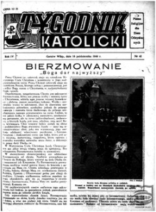 Tygodnik Katolicki 1949, nr 41