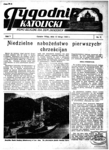 Tygodnik Katolicki 1950, nr 7