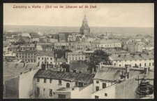 Landsberg a. Warthe - Blick von den Schanzen auf die Stadt