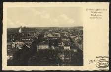 Landsberg (Warthe) : Blick vom Kirchturm nach Osten