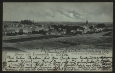 Gruss aus Landsberg a. W. : Gesammtansicht v. S&uuml;den gesehen