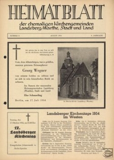 Heimatblatt 1954, nr 8