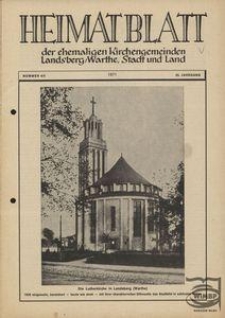 Heimatblatt 1971, nr 4-5