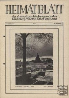 Heimatblatt 1971, nr 8-10