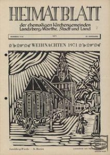 Heimatblatt 1971, nr 11-12