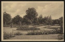 Die Parkstadt Landsberg a. W. : Der Rosengarten im Stadtpark