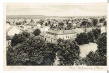 Vietz (Ostbahn) : Blick v. Rathausturn n. Western