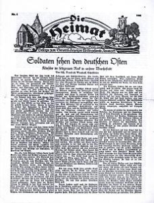 Die Heimat : Beilage zum General-Anzeiger f&uuml;r die gesamte Neumark, 1941, nr 3