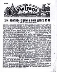 Die Heimat : Beilage zum General-Anzeiger f&uuml;r die gesamte Neumark, 1938, nr 16