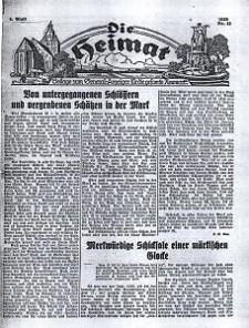Die Heimat : Beilage zum General-Anzeiger f&uuml;r die gesamte Neumark, 1936, nr 13