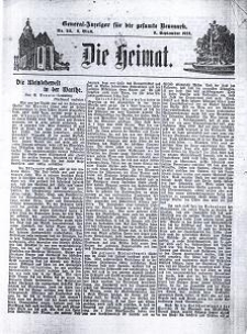 Die Heimat : General-Anzeiger f&uuml;r die gesamte Neumark, 1921, nr 211