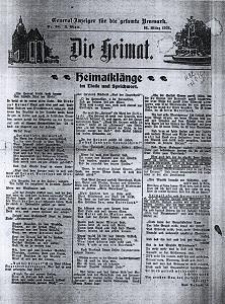 Die Heimat : General-Anzeiger f&uuml;r die gesamte Neumark, 1921, nr 60