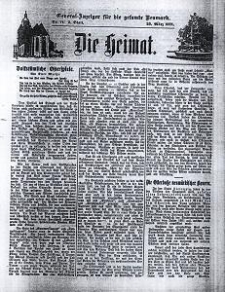 Die Heimat : General-Anzeiger f&uuml;r die gesamte Neumark, 1921, nr 71