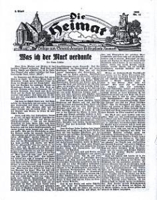 Die Heimat : Beilage zum General-Anzeiger f&uuml;r die gesamte Neumark, 1935, nr 11
