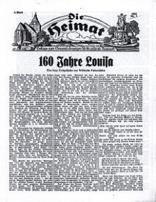 Die Heimat : Beilage zum General-Anzeiger f&uuml;r die gesamte Neumark, 1935, nr 7