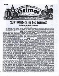 Die Heimat : Beilage zum General-Anzeiger f&uuml;r die gesamte Neumark, 1934, nr 16
