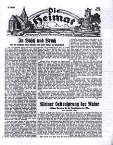 Die Heimat : Beilage zum General-Anzeiger f&uuml;r die gesamte Neumark, 1934, nr 15