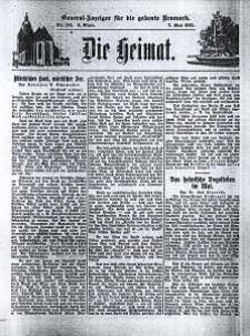 Die Heimat : General-Anzeiger f&uuml;r die gesamte Neumark, 1921, nr 105