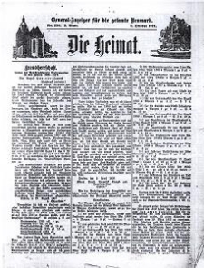 Die Heimat : General-Anzeiger f&uuml;r die gesamte Neumark, 1921, nr 236