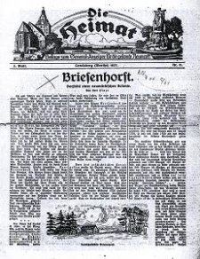 Die Heimat : Beilage zum General-Anzeiger f&uuml;r die gesamte Neumark, 1927, nr 11