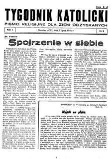 Tygodnik Katolicki 1946, nr 8