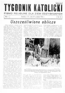 Tygodnik Katolicki 1946, nr 19