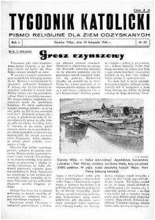 Tygodnik Katolicki 1946, nr 25