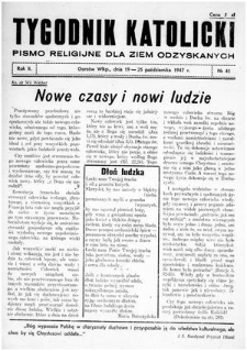Tygodnik Katolicki 1947, nr 41