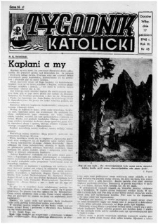 Tygodnik Katolicki 1948, nr 40