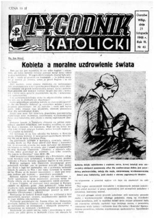 Tygodnik Katolicki 1948, nr 45
