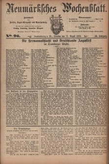 Neum&auml;rksches Wochenblatt : Zeitschrift f&uuml;r Politik, Tages-Ereignisse und Unterhaltung, 1875, Jg. 56, Nr. 96