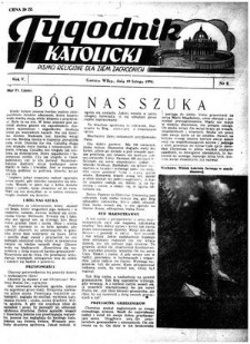 Tygodnik Katolicki 1950, nr 8