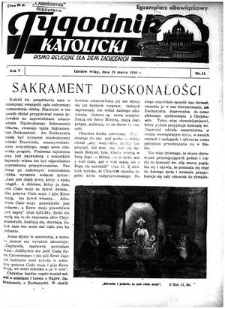 Tygodnik Katolicki 1950, nr 11