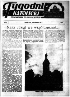 Tygodnik Katolicki 1950, nr 29