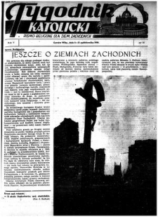 Tygodnik Katolicki 1950, nr 32