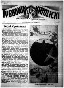 Tygodnik Katolicki 1951, nr 2