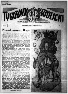 Tygodnik Katolicki 1951, nr 3
