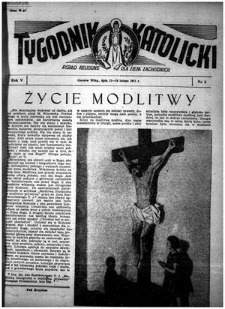 Tygodnik Katolicki 1951, nr 5