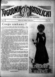 Tygodnik Katolicki 1951, nr 28