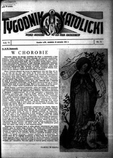 Tygodnik Katolicki 1951, nr 31