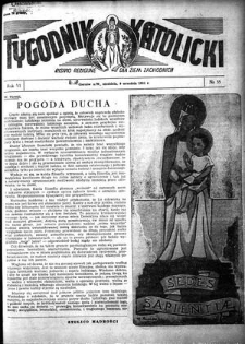 Tygodnik Katolicki 1951, nr 33
