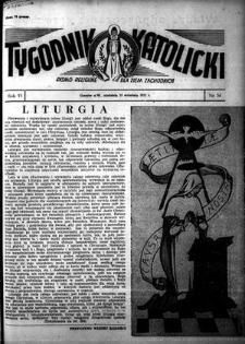 Tygodnik Katolicki 1951, nr 34