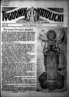Tygodnik Katolicki 1951, nr 37