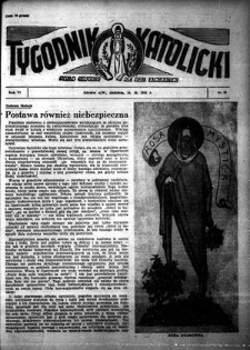 Tygodnik Katolicki 1951, nr 38