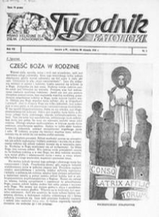 Tygodnik Katolicki 1952, nr 3