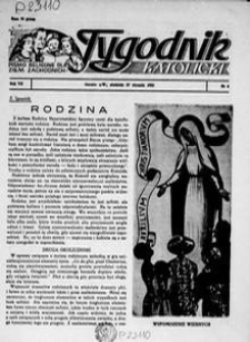 Tygodnik Katolicki 1952, nr 4